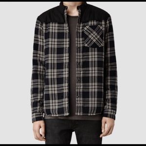 All Saints Dearborn LS Shirt NWOT